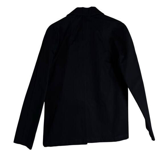 A.P.C. Men’s Solid Navy Blue Cotton Button Front Chore Jacket Size XS - Picture 5 of 10